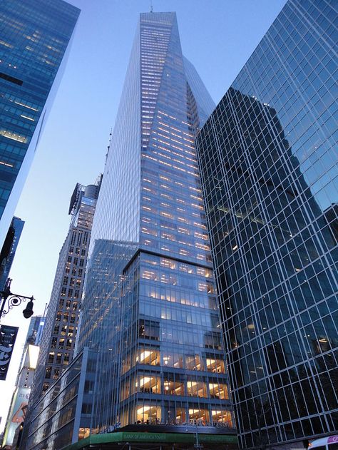 Feds Announce Record Settlement With Bank Of America, Creating Tax Fund And Potential Tax Deductions New York City, Architecture, New York Buildings, Bank Of America, Building Facade, Architect, Architecture Design, World Trade Center, Tower