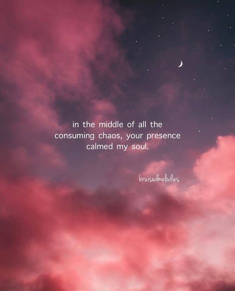 sk 🌺 on Instagram: “❝in the middle of all the consuming chaos, your presence calmed my soul❞ . . . artwork source: @matialonsor . . . follow @bruisedmelodies…” Love, Songs, Instagram, Love Quotes, Soul Quotes, Quotes Deep, Unconditional Love, In The Middle Of Chaos Quotes, Beautiful Quotes