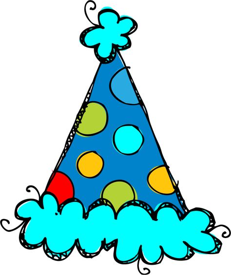 Birthday Hat Png, Birthday Clipart, Birthday Clips, Happy Birthday Clip Art, Happy Birthday Clip, Birthday Hat, Happy Birthday, Happy Birthday Illustration, Happy Birthday Parties