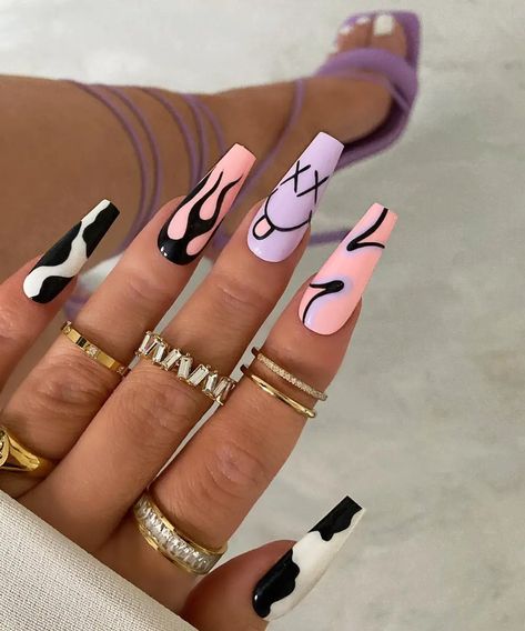 Must-Have Summer Nail Colors and Trends for the Season! - WomenSew Kuku, Ongles, Trendy, Hot Nails, Luxury Nails, Swag Nails, Crazy Nails, Dope Nails, Cute Acrylic Nails