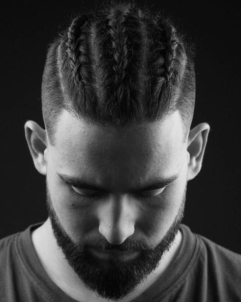 Image result for white man braids Hairstyle, Hair Styles, Long Hair Styles, Gaya Rambut, Haar, Capelli, Cool Hairstyles, Stylish Hair, Curly Hair Men