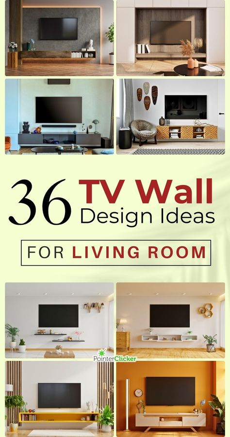 Transform your living room with these 36 captivating TV wall design ideas. From classic to modern, luxe to small spaces, discover the perfect TV wall design ideas for a cozy, Indian, or luxurious living room. Explore minimalist, farmhouse, and creative TV wall decor ideas, as well as modern TV cabinets. Elevate your space with these living room TV wall designs, whether you prefer a modern luxury layout or a small, cozy setup. Small Living Room Tv Wall Ideas, Minimalist Living Room Tv Wall, Tv Feature Wall Ideas, Small Living Room Tv Unit, Tv Wall Decor Living Room Small Space, Tv Wall Ideas Living Room Small Spaces, Tv Wall Design Small Space, Minimalist Tv Wall Design Living Rooms, Family Room Tv Wall Ideas Modern