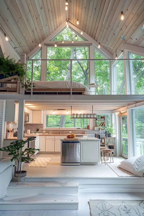 40 Scandinavian Tiny Houses That Look Amazing (Pictures) Tiny Houses, Treehouse Living, Cottage Homes, Tiny House Village, Scandinavian Tiny House, Dream House, Scandinavian House Exterior, Tiny House Cabin, Modern Tiny House