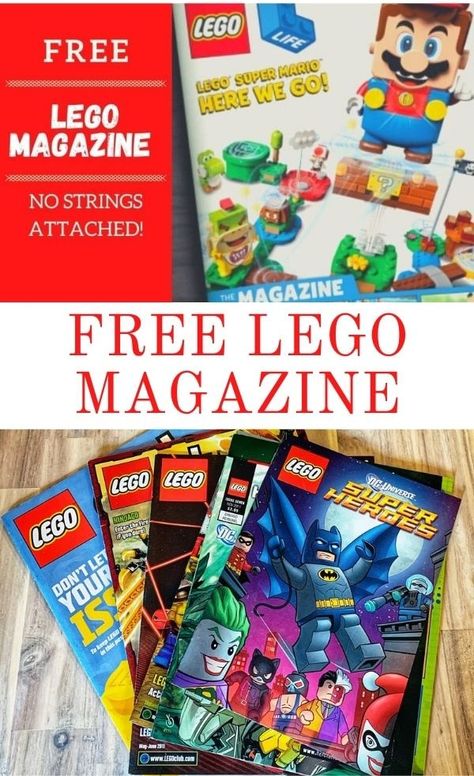Free Lego Magazine Subscription to Lego Life Magazine (No Strings Attached) Raising, Legos, Friends, Toys, Ideas, Lego Club, Free Lego, Lego Books, Lego Birthday