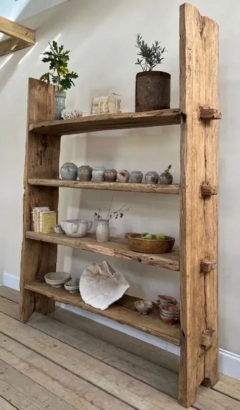 Diy Home Décor, Rustic Furniture, Wood Projects, Home Décor, Rustic Shelves, Wood Shelves, Wood Furniture, Rustic Furniture Design, Rustic Interiors