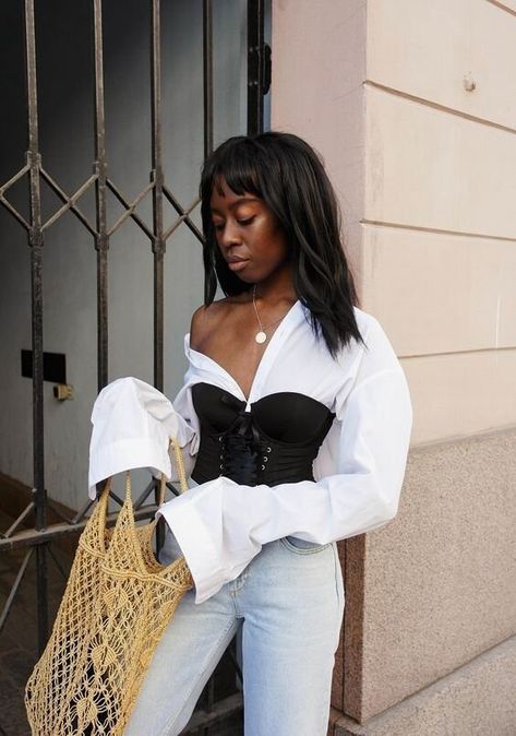 Coveting Corsets — The Lexington Line Casual, Clothes, Fashion, Moda, Fashion Outfits, Vetements, Corset, Outfit Inspo, Top Outfits