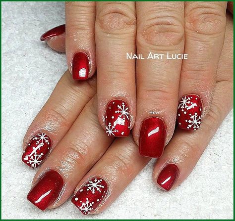 https://www.newchic.com/nail-art-c-3999/?p=E2041646615803202029&utm_campaign=affcenter&utm_content=&site=23&cat_id=3999 Manicures, Nail Art Designs, Christmas Gel Nails, Holiday Nails, Christmas Nail Designs, Christmas Nail Art, Chistmas Nails, Cute Nails, Nails Inspiration