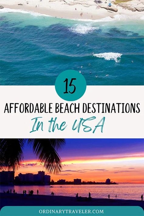 Wanderlust, Vacation Ideas, Affordable Beach Vacations, Cheap Beach Vacations Usa, Cheap Beach Destinations, Best Beach Vacations Usa, Cheap Beach Vacations, Cheap Beach Resorts, Cheap Florida Beach Vacations