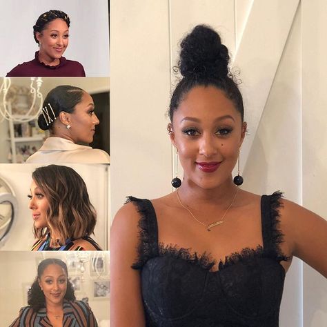 From natural styles to top knots, buns, braided styles and wigs..... The hair switch up is real over here on @therealdaytime with… Instagram, Natural Styles, Tops, Plaits, Plait Styles, Buns, Braided Top Knots, Braid Styles, Top Knot