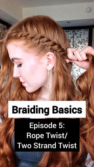 Instagram, Outfits, Costumes, How To Twist Hair, Rope Twist Braids, Rope Braid Tutorials, Rope Braided Hairstyle, Types Of Braids, Twist Braid Tutorial