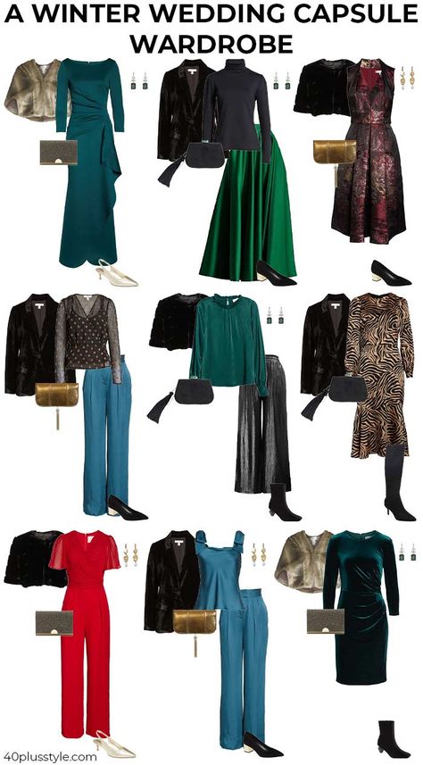 Winter Outfits, Capsule Wardrobe, Winter Wedding Guest Outfits, Winter Wedding Attire, Winter Wedding Guest Dress, Winter Wedding Outfits, Wedding Guest Outfit Winter, Winter Wedding Dress Guest, Winter Wedding Guests