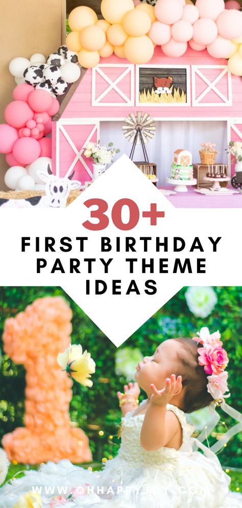 Inspiration, 1st Birthday Party Ideas For Boys, First Birthday Parties, 1st Birthday Party For Girls, First Birthday Party Themes, 1st Birthday Party Ideas For Girls, Boy Birthday Party Themes, 1 Year Birthday Party Ideas, 1st Birthday Party Themes