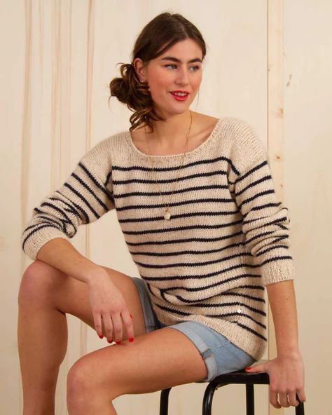 Knitting, Tops, Tricot Facile, Pullover, Tricot, Poncho, Stricken, Style, Breien