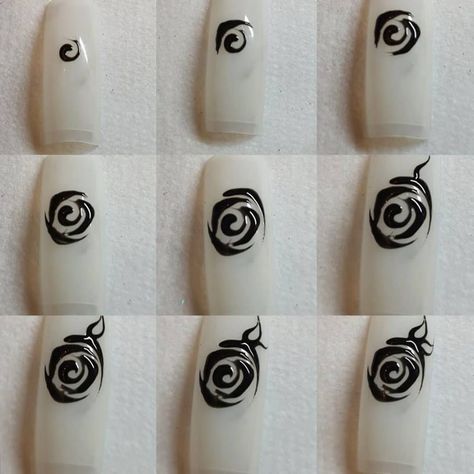 Nail Tutorials, Nail Art Designs, Nail Art Hacks, Gel Nails Diy, Nail Art For Beginners, Nail Art Techniques, Nailart, Diy Nail Designs Step By Step, Nail Art Instagram