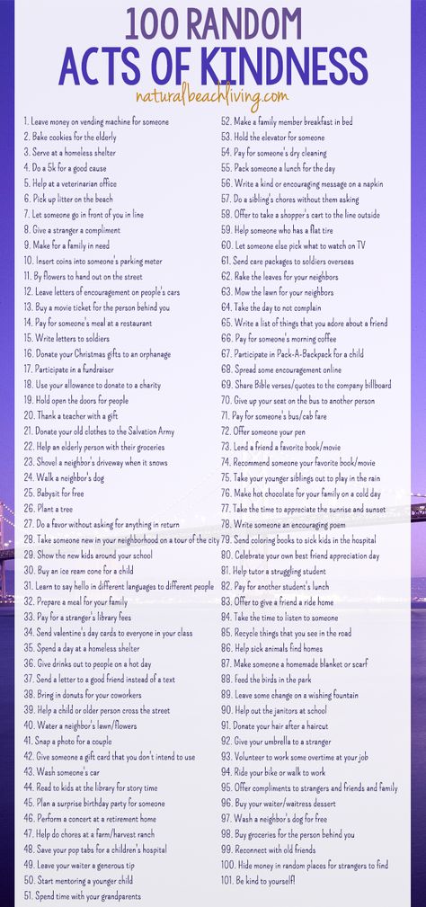 101 Of The Best Random Acts of Kindness Ideas, Free Printable, Acts of Kindness for Families, Kids, Everyone, Easy Ways to Show Kindness, Great Ideas! Pre K, Life Hacks, Mindfulness, Motivation, Inspirational Quotes, Random Acts Of Kindness, Small Acts Of Kindness, Self Help, Helping Others