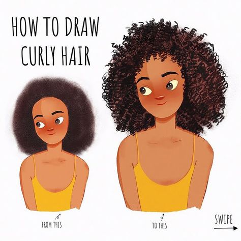 22 How to Draw Hair Ideas and Step-by-Step Tutorials - Beautiful Dawn Designs Drawing Hair, Portrait, How To Draw Curls, How To Draw Hair, Draw Hair, Hair Sketch, Hair Painting, Hair Illustration, Hair Reference