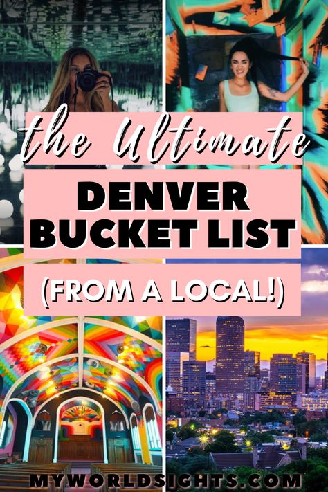 Trips, Colorado, Denver, Wanderlust, Destinations, Ideas, Denver Bucket List, Denver Things To Do, Weekend In Denver