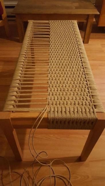 The Beauty of DIY Weave Furniture, Handmade Furniture Design Ideas    Handmade DYI Project Fun Do It Yourself Crafts Hope Encouragement Restoration Hardware, Woodworking, Woodworking Projects, Wood Projects, Woodworking Bench, Woodworking Tips, Diy Woodworking, Teds Woodworking, Wood Diy