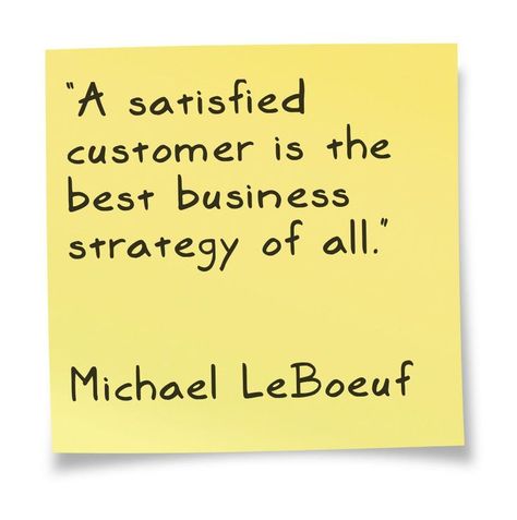 "A satisfied customer is the best business strategy of all." #service #delivery #quality #business #motivation Business Quotes, Leadership Quotes, Motivation, Marketing Quotes, Customer Service Quotes, Customer Quotes, Sales Quotes, Business Strategy Quotes, Service Quotes