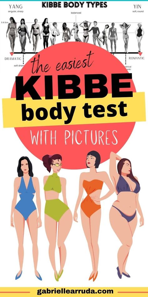Don’t know your kibbe body type? This David Kibbe body test with pictures is the easiest way to identify yourself and learn how to dress better. Kibbe body type test | kibbe test | david kibbe | Dramatic, natural, classic, romantic, gamine | Kibbe body types test | david kibbe body type quiz | kibbe quiz body types | kibbe body type examples Fitness, Body Types Chart, Body Types, Body Type Quiz, Body Types Women, Body Shapes Women, Body Shapes, Athletic Body Type, Women Body Types