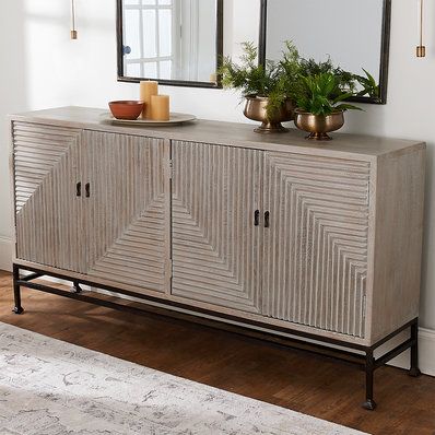 Sophisticated Neutrals - Shades of Light Home, Interior, Home Décor, Design, Sideboard, Dining Room Sideboard, Modern Sideboard, Sideboard Cabinet, Sideboard Decor