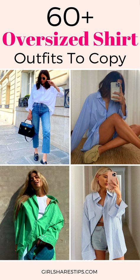 Jeans, Shirts, Outfits, How To Style Oversized Shirt, Oversized Button Down Shirt, Oversized Button Down Shirt Outfit, Button Down Shirt Outfit Casual, Button Down Outfit, Button Down Shirt