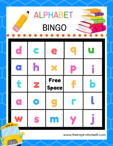 Pre K, Alphabet Bingo, Alphabet Activities, Alphabet, Abc Bingo, Learning The Alphabet, Teaching The Alphabet, Bingo For Kids, Bingo Printable Kids