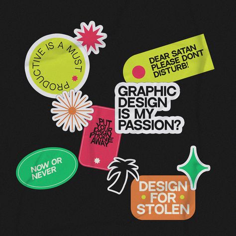 Branding Design, Layout Design, Web Design, Graphic Design Posters, Brand Stickers, Flyer Design Inspiration, Packaging Design, Planner Design, Sticker Design Inspiration
