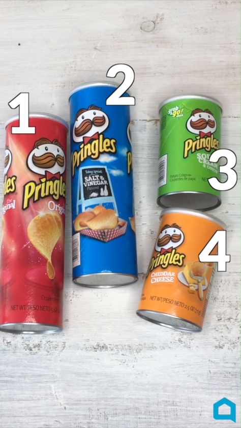 Recycling, Recycled Crafts, Diy, Pound Shops, Crafts, Pringles Can, Pringles, Dollar Stores, Canning