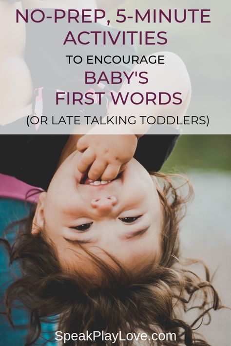 Activities to get baby to talk as well as activities to help toddlers with speech! For a toddler not interested in talking or if you’re thinking “my toddler is not talking yet,” give these no-prep activities for babies a try! Toddler Learning Activities, Pre K, Play, Toddler Development, Teaching Baby To Talk, Toddler Speech, Baby Learning, Baby Development Activities, Teaching Babies