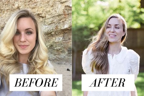 How to Go Back to Your Natural Hair Color | Natalie Yerger Grow Hair, Balayage, Ideas, Inspiration, Eyebrows, Embrace Natural Hair, Growing Out Highlights, Regrowth, Natural Hair Transitioning