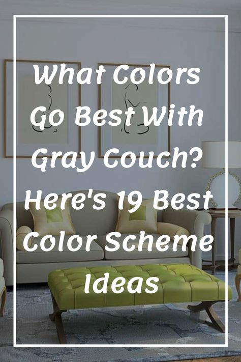 Looking to spruce up your living room with a gray couch but unsure of the best color scheme to complement it? Explore these 19 fantastic color ideas that pair perfectly with a gray couch. From timeless neutrals to bold hues, find the perfect palette to enhance your space and showcase your style. Whether you prefer a cozy and inviting atmosphere or a modern and chic look, there's a color combination here for every taste. Sofas, Style, Chic, Inspo, Cozy, Perfect Palette, Hygge, Explore, Remodel