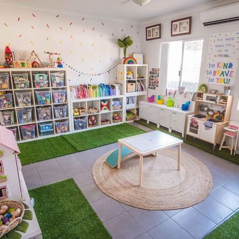 Mommy Experts Share 50 Playroom Storage Ideas That Will Turn Your Child's Messy Play Space Into An Organized and Safe Play Haven For Kids. Small Playrooms Too. Playroom Organisation, Kids' Playroom, Toddler Playroom, Kids Playroom, Kids Playroom Decor, Kids Bedroom Organization, Kids Room Organization, Kids Room Design, Kids Bedroom