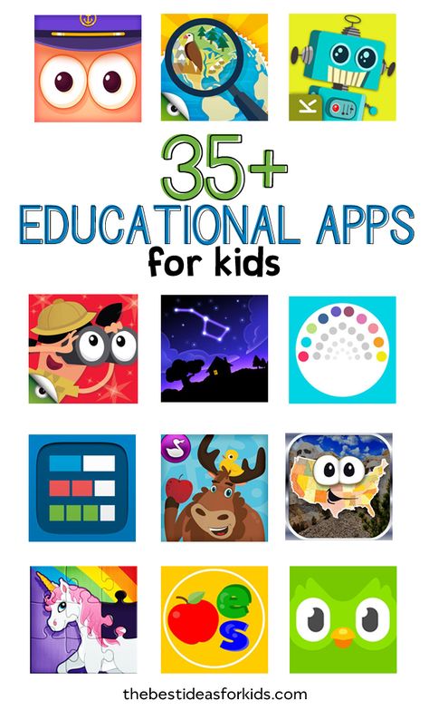 35+ BEST Educational Apps for Kids - from language, math, reading and spelling this list covers the best educational apps for kids! Many which are free to download.