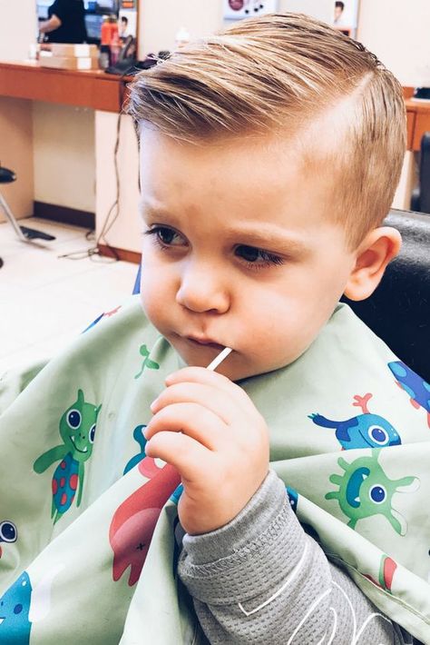 Toddler Boy Haircuts - Ideas and Tips For Adorable Styles - Just Simply Mom Baby Boy Haircuts, Toddler Boy Haircuts, Baby Boy Hairstyles, Kids Hair Cuts, Toddler Hairstyles Boy, Toddler Haircuts