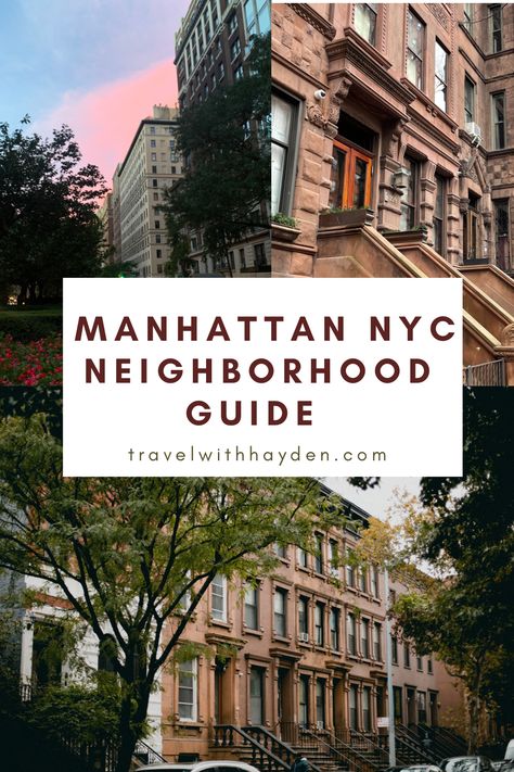 🏢Choosing where to stay in NYC can be a bit difficult because each area offers something different. Checkout this full guide to the best neighborhoods in NYC’s Manhattan and what each neighborhood has to offer! Manhattan, Wanderlust, New York City, Manhattan Nyc, New York Neighborhoods, Nyc Neighborhoods, Manhattan Neighborhoods, Nyc Times Square, Manhattan New York