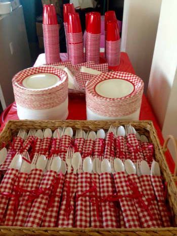 Parties, Barbecue Party Decorations, Picnic Themed Parties, Picnic Party, Bbq Party Decorations, Bbq Decorations Party, Picnic Birthday Party, Bbq Birthday Party Decorations, Bbq Theme Party