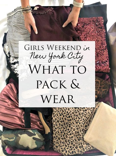 Weekend in New York City – What To Pack and Wear Wanderlust, New York City, Fall Weekend Getaway Outfits, Weekend Trip Outfits, Weekend Getaway Outfits, What To Wear In New York, Weekend Trips, Weekend In Nyc, Summer City Outfits