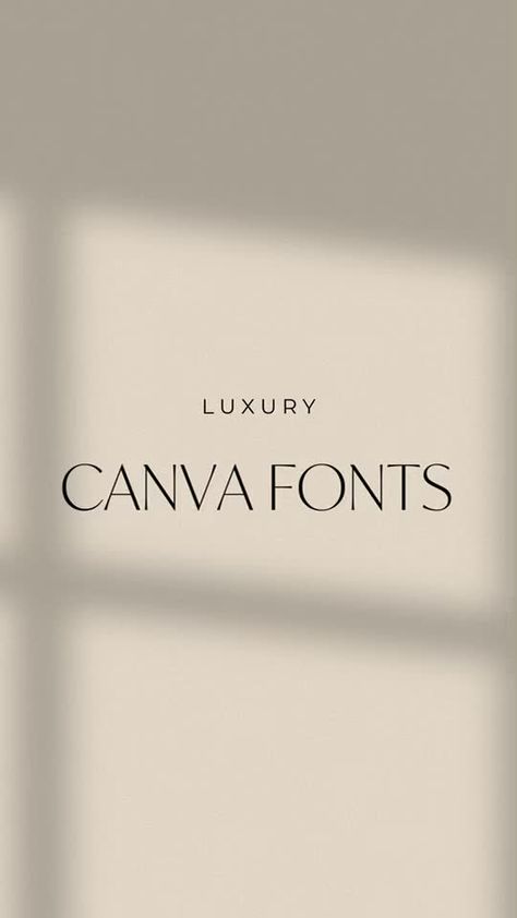 luxury canva fonts for design projects Ideas, Instagram, Logos, Luxury Brand Logo, Brand Fonts, Luxury Brand Packaging, Luxury Branding Design, Luxury Logo Design, Luxury Branding