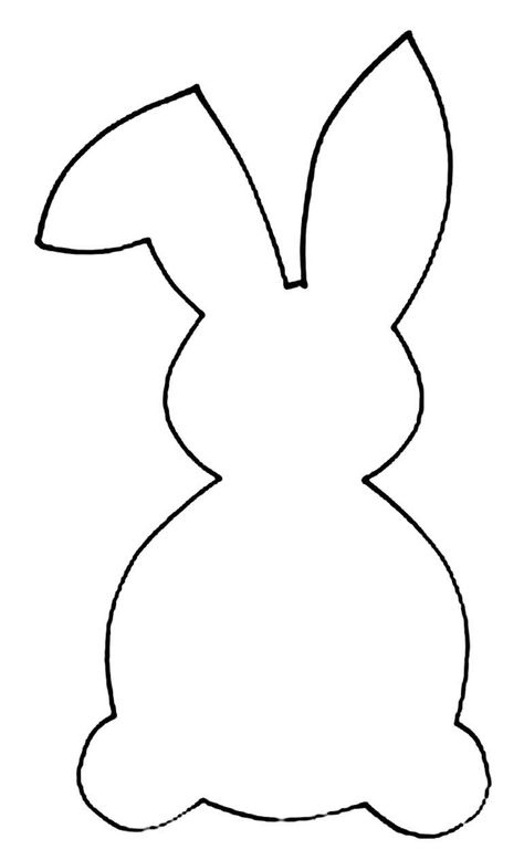 Moldes de coelhinhos para decoração de Páscoa | Como fazer em casa Paper Crafts, Crafts, Diy For Kids, Patchwork, Paper Crafts Diy Kids, Bunny Crafts, Manualidades, Bunny Templates, Easter Bunny Template