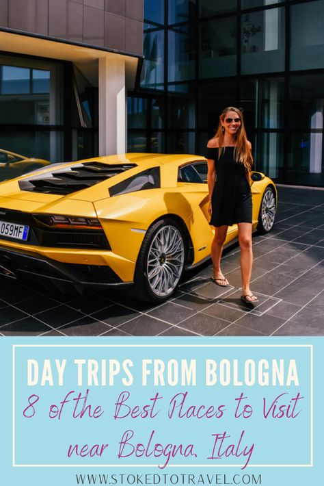 Here is my guide to the best day trips from Bologna, a city that is a great base for exploring the region - home to supercars & world class food. Promotion, Italy, Day Trip, Bologna, Places In Italy, Places To Visit, Cool Places To Visit, Trips, Trip