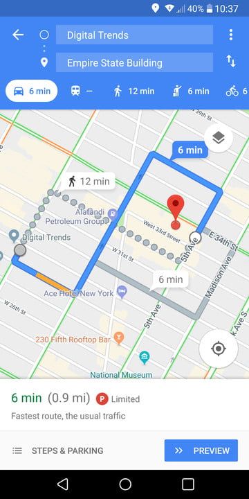 How to Use Google Maps | Digital Trends Ux Design, Google Maps App, Use Google, Login Design, Google Maps, Mobile Notary, Bus App, Marketing, Location Map
