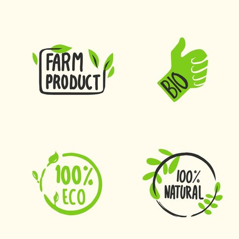 Organic labels. Fresh eco vegetarian emblems, vegan label and healthy foods logo. Sticker or ecological product stamp. Organic labels. Eco-friendly vegetarian emblem, vegan label and healthy food logo Food Label, Fresh, Healthy Recipes, Organic Food Labels, Eco Friendly Logo, Organic Labels, Eco Logo, Food Labels, Logo Food