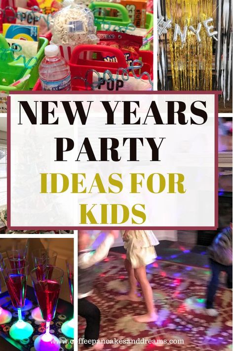Party Ideas, Kids New Years Eve, Kids Party Games, New Years Eve Party Ideas Food, New Year Eve Kids Activities, New Years Eve Party, New Years Eve Games, Kids Party, Party Hacks