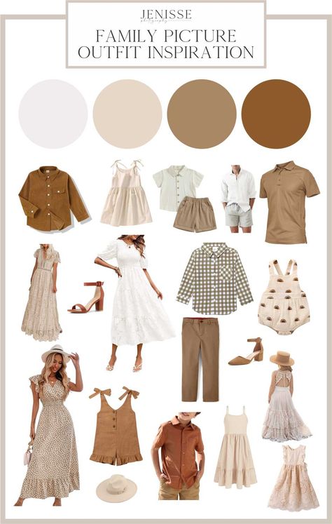 Outfits, Neutral Family Picture Outfits Fall, Earth Tone Family Pictures Outfits, Fall Color Family Picture Outfits, Fall Family Photo Outfits, Fall Family Picture Outfits, Family Picture Colors, Family Picture Outfits, Neutral Family Photos