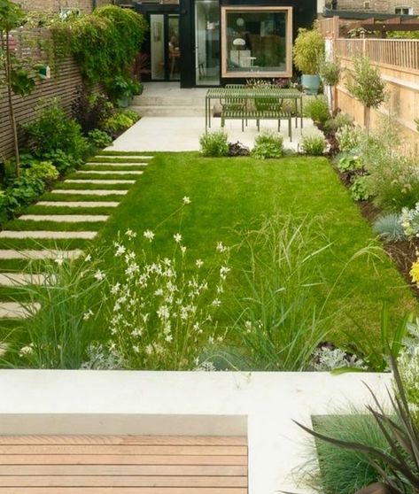 Garden Design, Design, Narrow Garden, Cottage Garden, Garden Layout, Garden Walkway, Garden Design Layout, Small Garden Landscape, Urban Garden