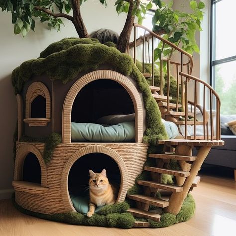Cat Tent Bed, Cat Tree House, Cat Canopy Bed, Cat Houses Indoor, Cat Condo, Cat Tree, Cat Home, Cat Bed, Cat Friendly Home