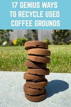 Upcycling, Crafts, Cleaning, Container Gardening, Recycling, Compost, Uses For Coffee Grounds, Ways To Recycle, Coffee Grounds