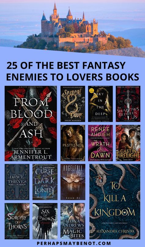 When the need to read a ‘hate at first sight’ romance book hits, nothing is better than a well-written enemies to lovers romance. From morally questionable villains to rivals from opposing kingdoms to foes on opposite sides of the battlefield, this curated list of fantasy enemies to lovers romances has it all #romance #fantasy #bestbooks #bookstoread #romancebooks #fantasybooks Romans, Fandom, Reading, Romance Novels, Films, Romance Books, Best Fantasy Romance Books, Fiction Books Worth Reading, Fantasy Books To Read