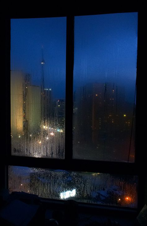 through wet window || canon 300d/ef-s 18-55 | 0.3s | f8 | ISO 800 | handheld / Daily Dose of Imagery Windows, Iphone, Night Window, Night, Night Aesthetic, City Aesthetic, City, Night Vibes, Window View